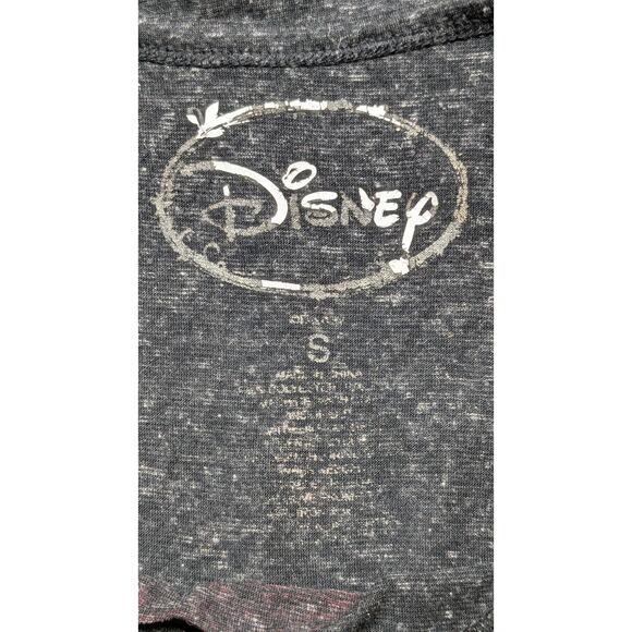 Disney Little Mermaid Ariel Graphic T Shirt Gray Womens Tee Small - Picture 4 of 4